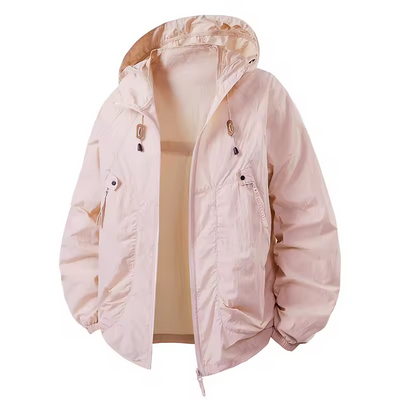 Delilah | Outdoor Waterproof Windbreaker Jacket with Adjustable Hood