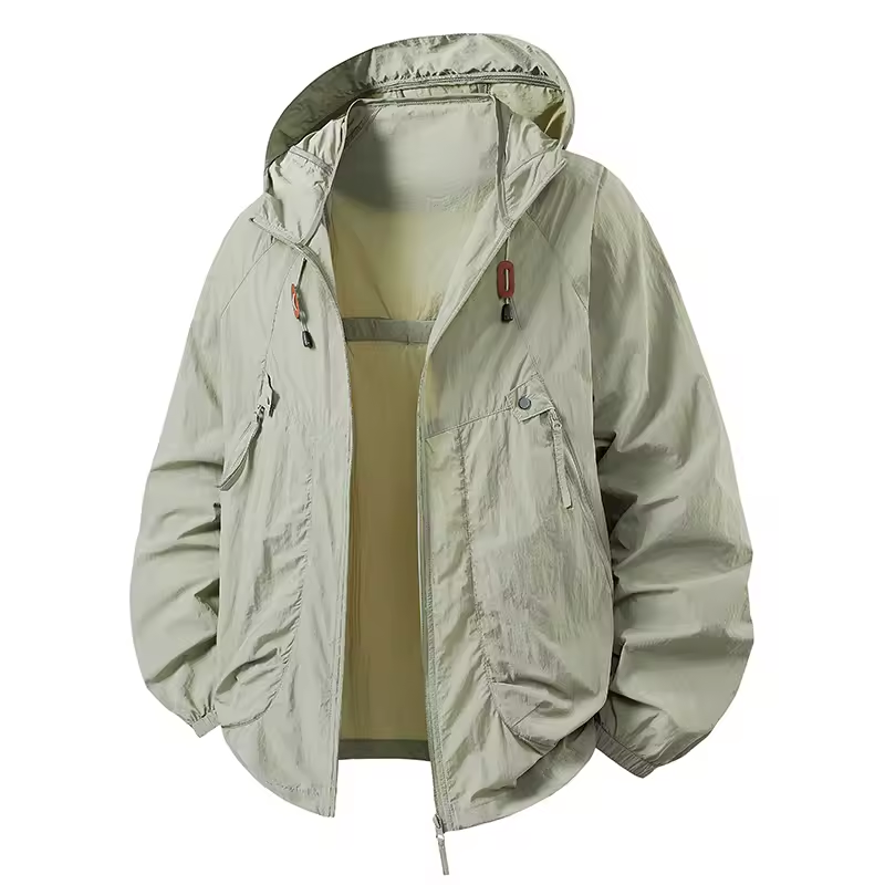 Delilah | Outdoor Waterproof Windbreaker Jacket with Adjustable Hood