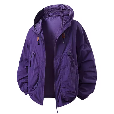 Delilah | Outdoor Waterproof Windbreaker Jacket with Adjustable Hood