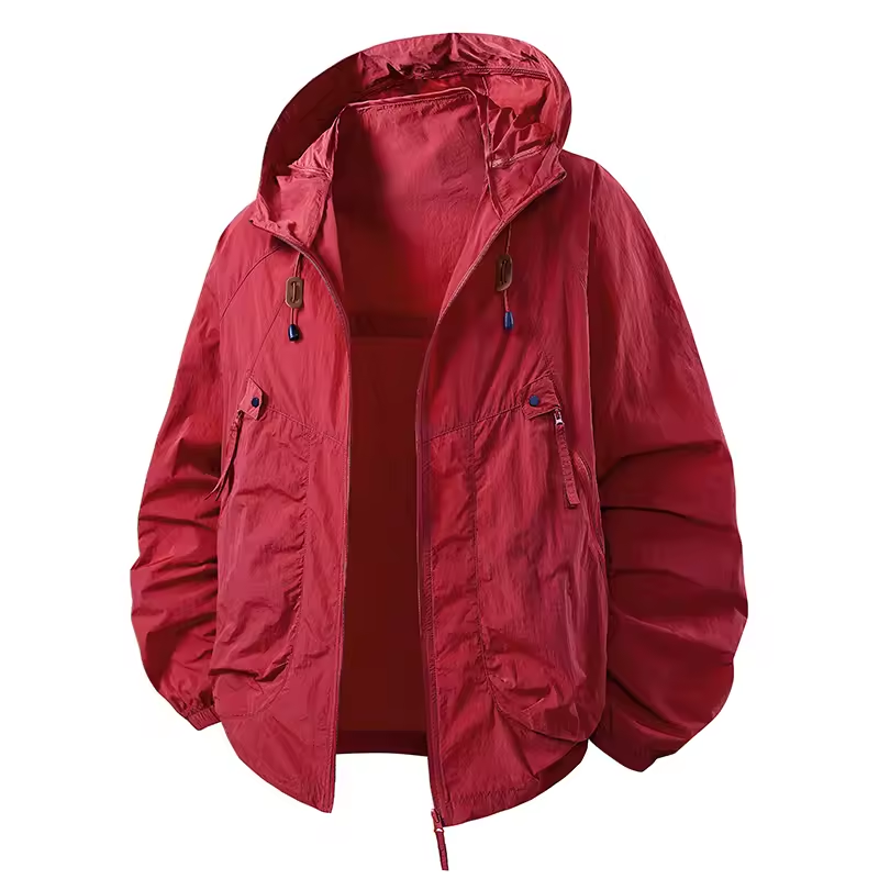 Delilah | Outdoor Waterproof Windbreaker Jacket with Adjustable Hood