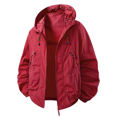 Delilah | Outdoor Waterproof Windbreaker Jacket with Adjustable Hood