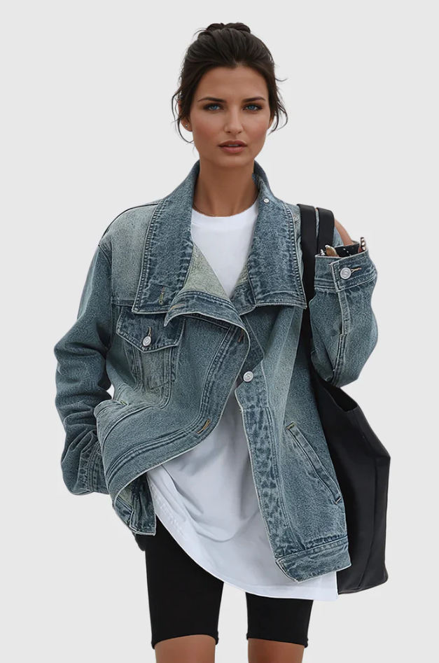 Emrisa | Artistic Denim Jacket