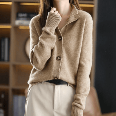 Anita - Cashmere Knit Cardigan