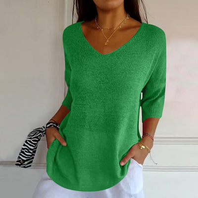Hadley - Slimming V-Neck Top