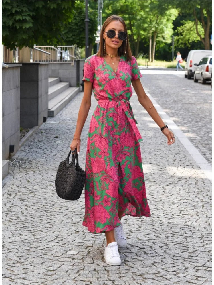 Brielle – Print Long Dresses
