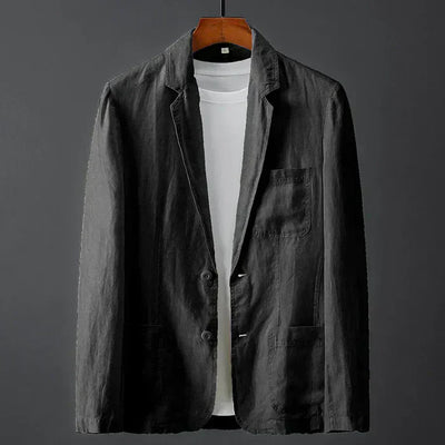Aiden – Elegant Premium Linen Blazer
